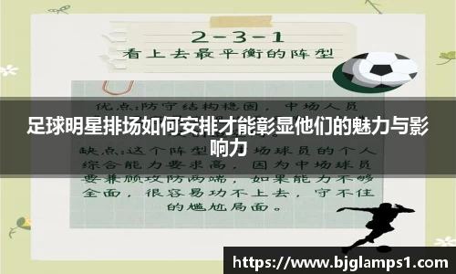 足球明星排场如何安排才能彰显他们的魅力与影响力